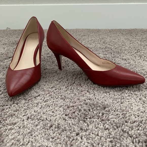 cole haan red heels